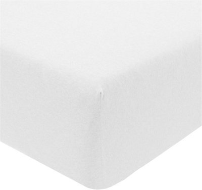 Smart Living Jersey Melange Polycotton Easy Care Bed Linen Luxury Fitted Bedsheet Or Pillowcase - image 1