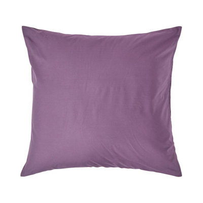 Homescapes Grape Continental Egyptian Cotton Pillowcase 200 Tc, 60 X 60 Cm - image 1