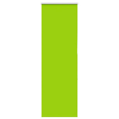 Berkfield Roller Blind Blackout Leaves Green 55X175 Cm Fabric Width 50.7 Cm Polyester - image 1