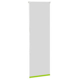 Berkfield Roller Blind Blackout Leaves Green 55X175 Cm Fabric Width 50.7 Cm Polyester - thumbnail 4