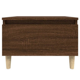 Berkfield Side Tables 2 Pcs Brown Oak 50X46X35 Cm Engineered Wood - thumbnail 8