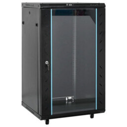 Walplus 18U Network Cabinet With Swivel Feet 19 Ip20 60X60X100 Cm - thumbnail 1