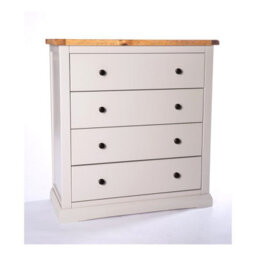 Cabinet Bits Loreo 4 Drawer Chest Of Drawers Brass Knob - thumbnail 2