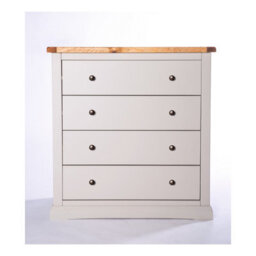 Cabinet Bits Loreo 4 Drawer Chest Of Drawers Brass Knob - thumbnail 1
