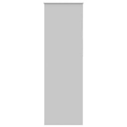 Walplus Light Grey Blackout Roller Blind 80X210 Cm (31.5X82.7 In) 75.7 Cm Fabric Width Polyester