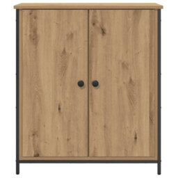 Berkfield Sideboard Artisan Oak 70X30X80 Cm Engineered Wood And Steel - thumbnail 6