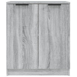 Berkfield Sideboards 2 Pcs Grey Sonoma 60X30X70 Cm Engineered Wood - thumbnail 4
