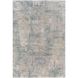 Livabliss Brunswick Abstract Dusty Sage Taupe Light Grey White Pale Blue Olive Modern Marble Fringe Living Room Rug 152 X 225 Cm - thumbnail 2