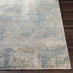 Livabliss Brunswick Abstract Dusty Sage Taupe Light Grey White Pale Blue Olive Modern Marble Fringe Living Room Rug 152 X 225 Cm - thumbnail 6