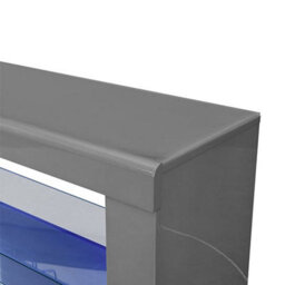 Furniture in Fashion Fiesta High Gloss Bar Table Unit In Grey With Led Lighting - thumbnail 8