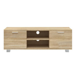 Berkfield Tv Cabinet Sonoma Oak 120X40.5X35 Cm Engineered Wood - thumbnail 4