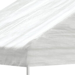 Walplus Gazebo With Roof White 6.69X4.08X3.22 M Polyethylene - thumbnail 4