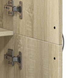 Walplus File Cabinet Sonoma Oak 60X32X153 Cm Engineered Wood - thumbnail 8