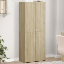 Walplus File Cabinet Sonoma Oak 60X32X153 Cm Engineered Wood - thumbnail 1