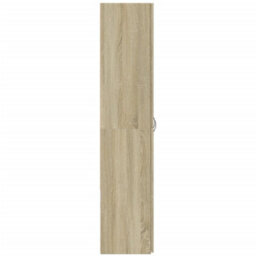 Walplus File Cabinet Sonoma Oak 60X32X153 Cm Engineered Wood - thumbnail 5