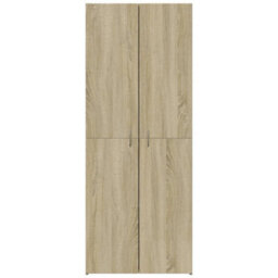 Walplus File Cabinet Sonoma Oak 60X32X153 Cm Engineered Wood - thumbnail 4