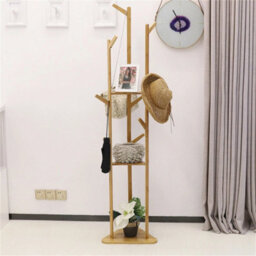 Wooden 10-Hook Coat & Umbrella Stand - thumbnail 7
