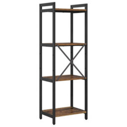 Berkfield Modern Bookcase Old Wood 40 X 30 X 118 Cm Engineered Wood - thumbnail 6