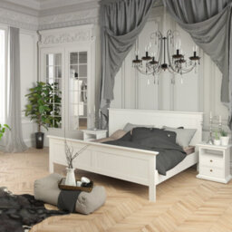 Furniture To Go Paris Super King Bed (180 X 200) In White - thumbnail 7