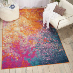 Sunburst Abstract Modern Luxurious Easy To Clean Rug For Living Room Bedroom And Dining Room-114Cm X 175Cm - thumbnail 3