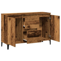 Berkfield Sideboard Old Wood 102X35X70 Cm Engineered Wood - thumbnail 5