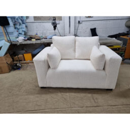 Lunar 3+2 Sofa Set Cream Fullback - thumbnail 4