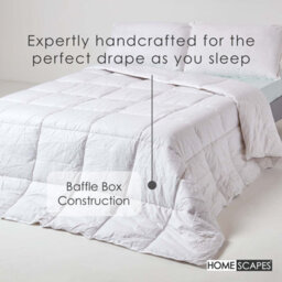 Homescapes Indulgent Pure Mulberry Silk Blend 4.5 Tog Spring/summer Duvet, King - thumbnail 5