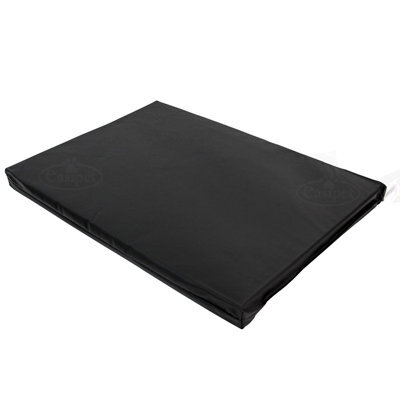 Actiaspet Medium Dog Bed Cage Crate Pet Waterproof Hygienic Bedding Tough Hardwearing Cushion Mat Black - image 1