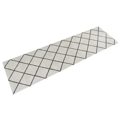 Berkfield Kitchen Rug Washable Square 45X150 Cm Velvet - image 1