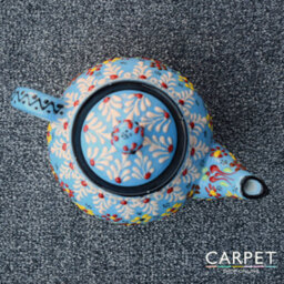 Carpet Shop Online Galmor Blue Grey Twist Carpet 3.25M X 4M - thumbnail 7