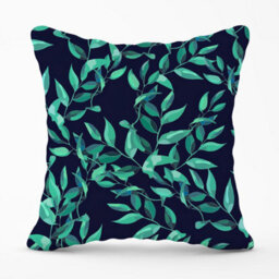 Warren Reed Designer Delicate Green Foliage Outdoor Cushion 45Cm X 45Cm - thumbnail 1