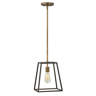 Elegant Bronze Ceiling Pendant Light With E27 Socket For Led Bulbs
