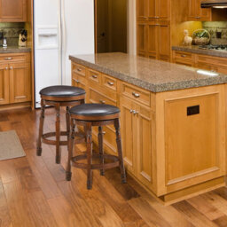 Costway Set Of 2 Bar Stools Kitchen Counter Height Pub Chair 360 Swivel 62Cm Tall - thumbnail 7