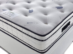 Somnior Beds Silvercare 25Cm Hybrid Bonnell Spring Tufted Medium Feel Mattress 4Ft Small Double Mattress - thumbnail 3