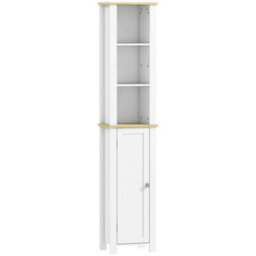 Wyld Haus Nifael Favi Slim Bathroom Storage Cabinet White 34 X 23 X 165 Cm