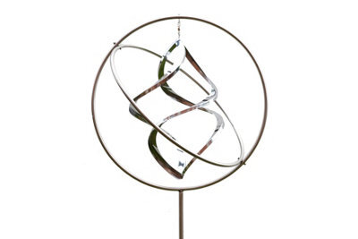 Home 2 Garden Stainless Steel Gyroscope Nova On Stake - image 1