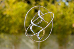 Home 2 Garden Stainless Steel Gyroscope Nova On Stake - thumbnail 4