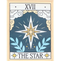 The Star Vintage Tarot Wall Hanging - thumbnail 3