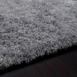Silver Plain Shaggy Rug, Stain-Resistant Rug, Anti-Shed Handmade Rug For Living Room, & Dining Room-120Cm X 170Cm - thumbnail 3