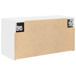 Berkfield Bathroom Wall Cabinet White 60X25X30 Cm Engineered Wood - thumbnail 7
