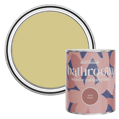 Rust-Oleum Wasabi Satin Bathroom Wood & Cabinet Paint 750Ml - image 1