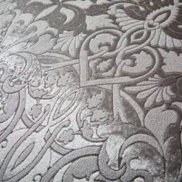 Laurence Llewelyn-Bowen Firenza Damask Velvet Duvet Cover Set - thumbnail 3