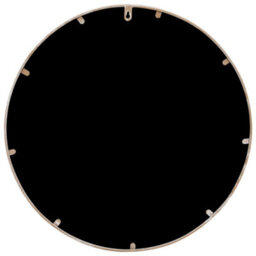Berkfield Mirror Sand 60X2.5 Cm Iron Round For Indoor Use - thumbnail 4