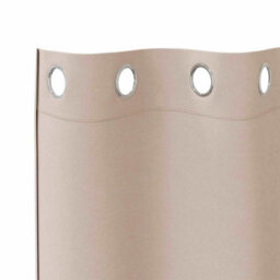 Walplus Curtains With Curtains 2 Pcs Taupe Polyester - thumbnail 5