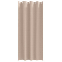Walplus Curtains With Curtains 2 Pcs Taupe Polyester - thumbnail 4