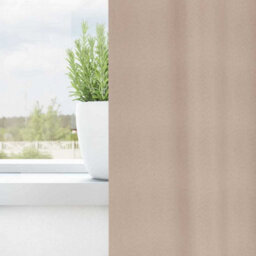Walplus Curtains With Curtains 2 Pcs Taupe Polyester - thumbnail 3