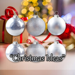 Christmas Bauble Decoration Hanging Tree Ornament X 6 10Cm Silver - thumbnail 5