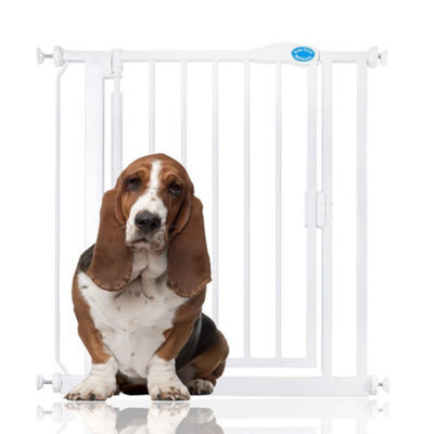 Bettacare Auto Close Pet Gate, 75Cm - 82Cm, White, Pressure Fit Stair Gate For Dog & Puppy - image 1