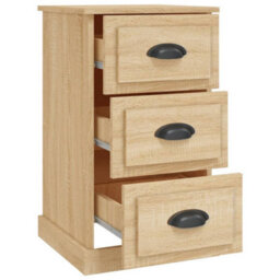 Berkfield Bedside Cabinet Sonoma Oak 39X39X67 Cm Engineered Wood - thumbnail 6