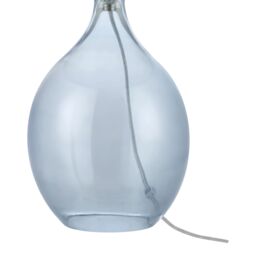 GoodHome Cushing Teardrop Shiny Blue & Beige Table Lamp - thumbnail 5